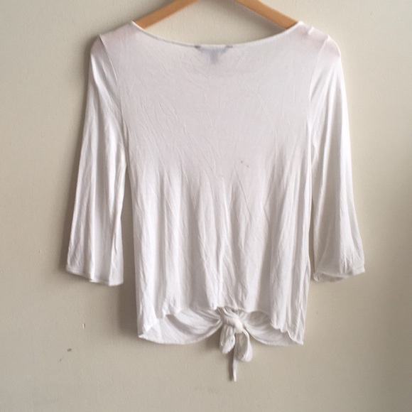 Banana Republic Tie Front Top - Picture 2 of 6